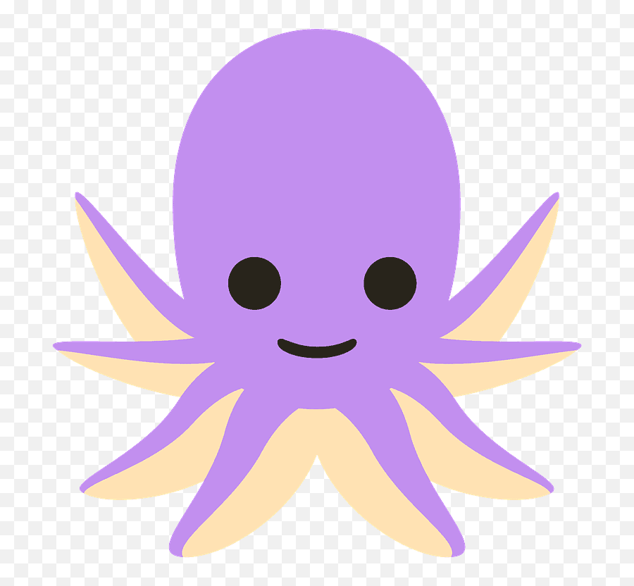 Octopus Emoji High Definition Big - Emoji Octopus Png,Octopus Emoji