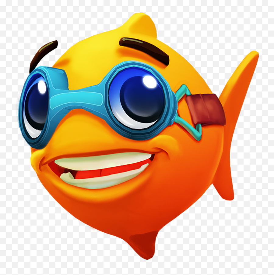 Picture - Fish With Goggles Clipart Emoji,Fish Face Emoji