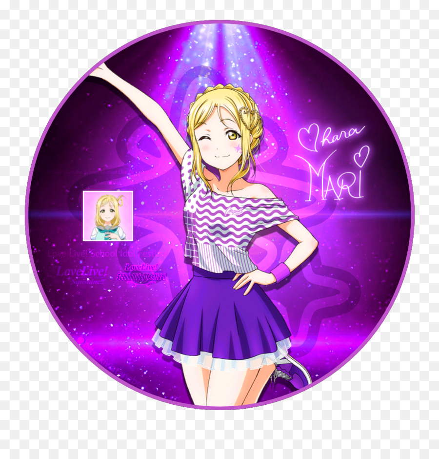 Edit Of Mari Image - Fictional Character Emoji,Mari Ohara Emoji