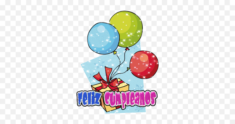 Top Feliz Cumpleanos Con Globo Stickers - Cake With Balloons Clipart Emoji,Emoji Cumplea?os