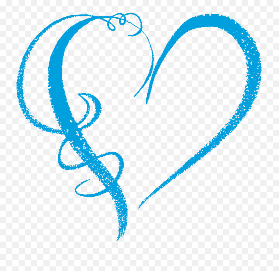 Blue Light Heart Clipart - Blue Love Heart Clipart Emoji,Light Blue Heart Emoji