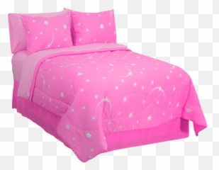 Pink Bed Nichememe Cute Sticker - Kawaii Bed Transparent Background Emoji,Emoji Bedding Full