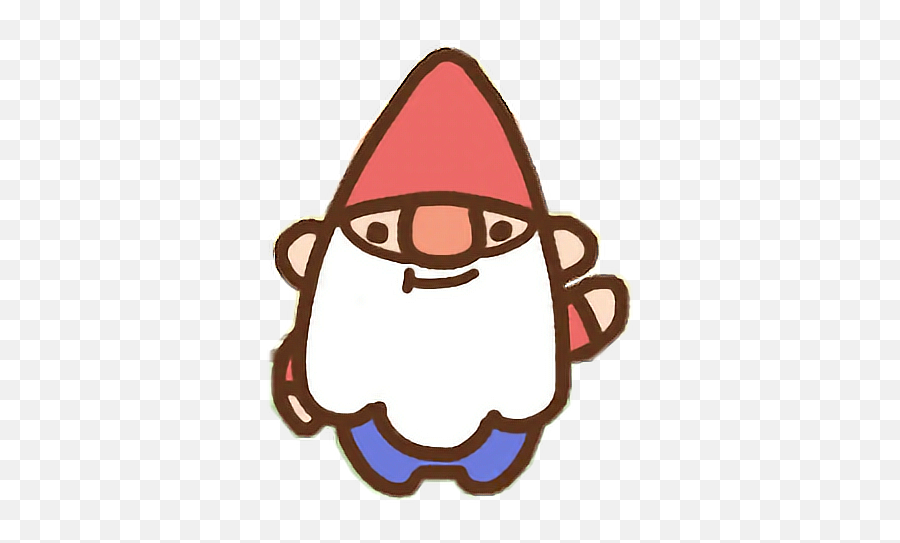 Clawbert Cute Kawaii Cartoon Gnome Sticker By Laura - Gnome Kawaii Emoji,Dwarf Emoji