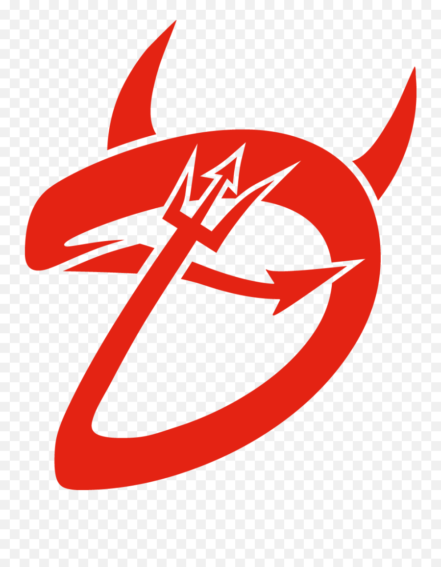 Red Devils Kmmersbruck Png Download - Black Devil Logo Png Emoji,How To Type Devil Horns Emoticon