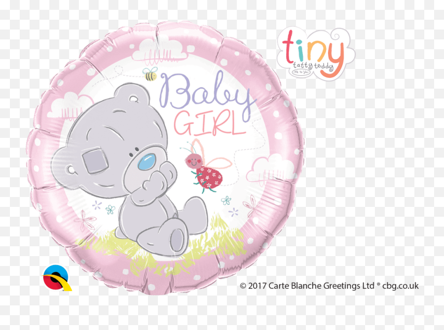 Message And Party Balloons For Helium Or Air Fill Including - Tatty Teffy Baby Girl Cards Emoji,Emoticons Mini Foil Balloons