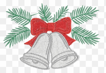 Matriz De Bordado Sino De Natal 01 - Bell Emoji,Emoticons De Natal