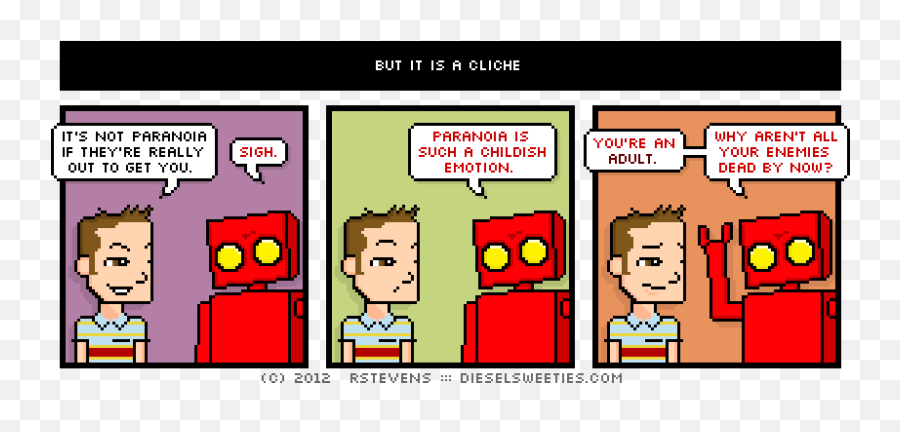 But It Is A Cliche Diesel Sweeties Comics Archives - Comic About Opportunity Cost Emoji,Emotion In Comics