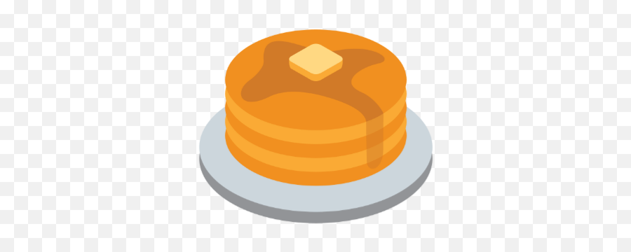 Pancakes Messy Soft Twitter Emojis - Vertical,Flan Emoji
