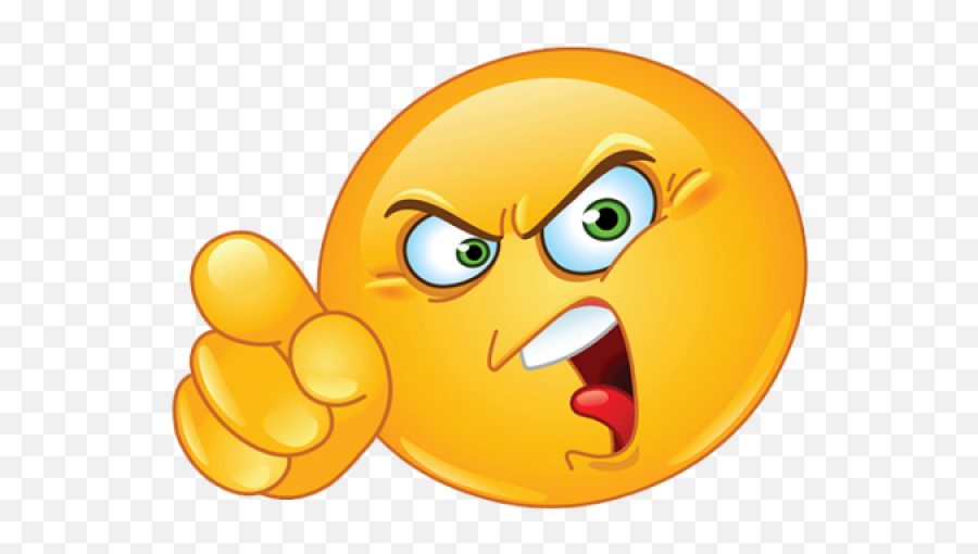 Download Angry Emoji Hd Hq Png Image - Angry Pointing Emoji,Upset Emoji