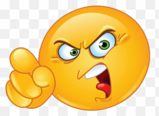 Download Angry Emoji Hd Hq Png Image - Angry Pointing Emoji,Upset Emoji