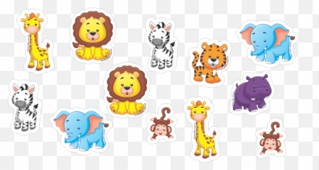 Aplique Impresso Safari - Piffer E Cia Dot Emoji,Apliques De Emotions Em Eva