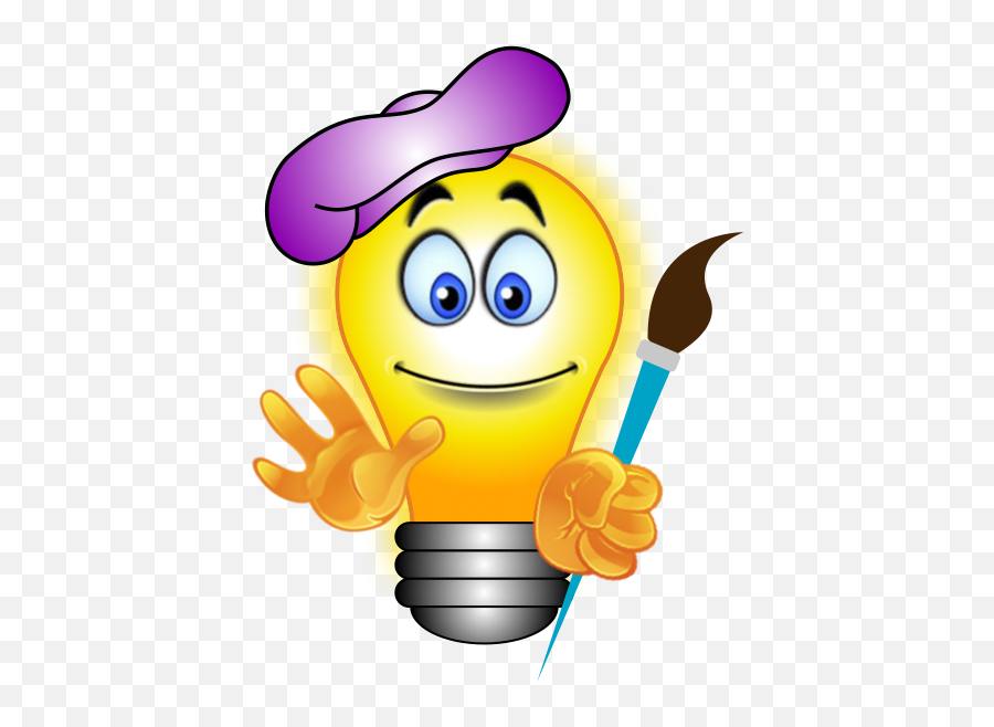 Bright Idea Stickers - Happy Emoji,Bright Idea Emoticon