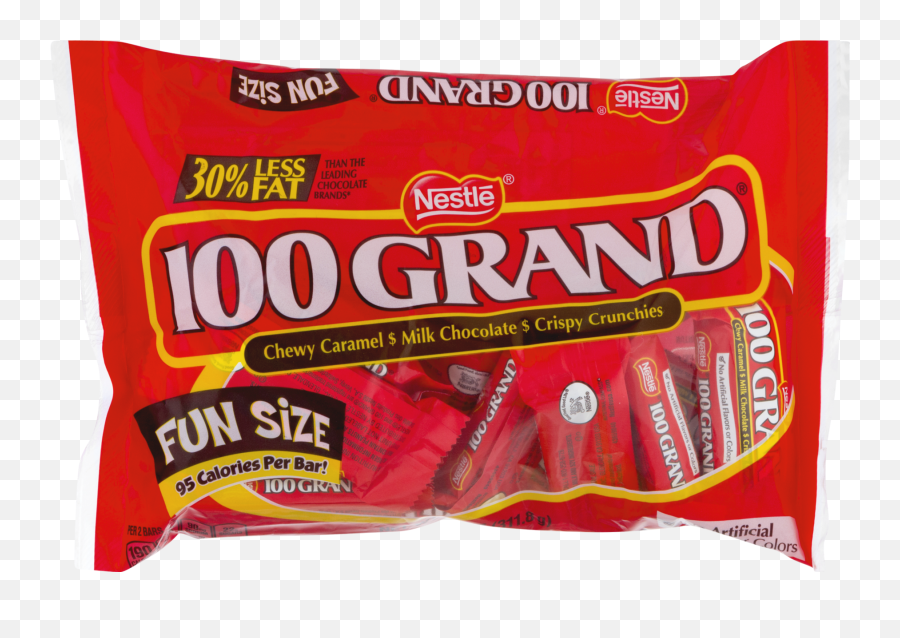 2 Pack 100 Grand Candy Bars Fun Size 11 Oz - 100 Grand Emoji,Emoji Stickers And Candy Box 36ct