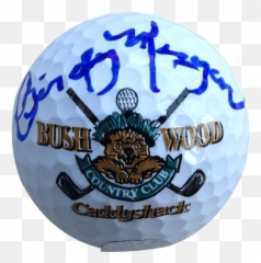Cindy Morgan Lacey Underall Signed Caddyshack Golf Ball - Badge Emoji,Golf Emoji