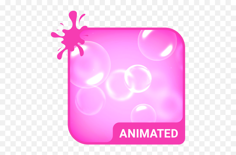 Pink Bubbles Animated Keyboard Live Wallpaper U2013 Apps On - Android Emoji,Bubbles Emojis Moving