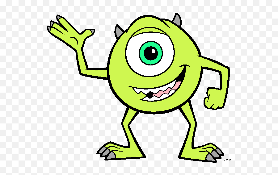 Free Monsters Inc Cliparts Download Free Monsters Inc - Clipart Mike Monsters Inc Emoji,Mike Wazowski Kawaii Emoticon