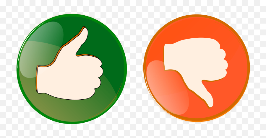 Clap Clipart Round Clap Round - Thumbs Up And Down Png Emoji,Clapback Emoji
