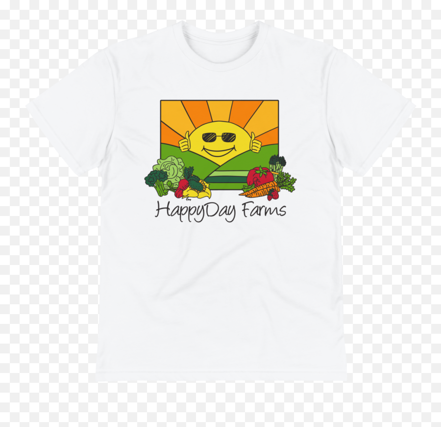 Happy Day Farms - Short Sleeve Emoji,Happy Day Emoticon