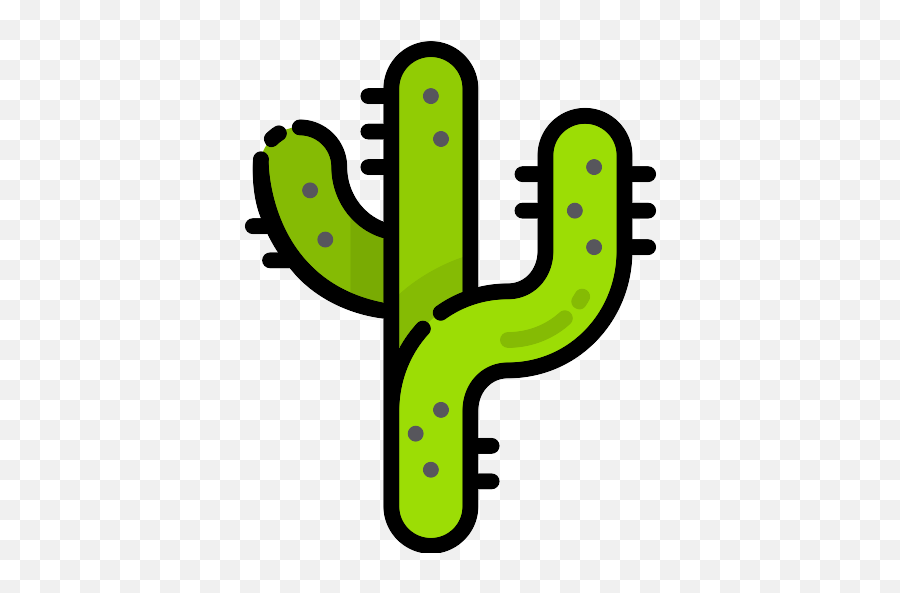 Cactus Vector Svg Icon 56 - Png Repo Free Png Icons Dot Emoji,Prickly Pear Emoticon To Copy And Paste