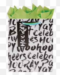 Celebration Strokes Gift Bag - Art Paper Emoji,Emoji Gift Bag
