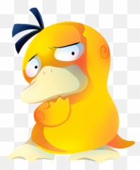 Psyduck - Pokemon Fanart Psyduck Emoji,Dust An Elysian Tail Fidget Emoticon