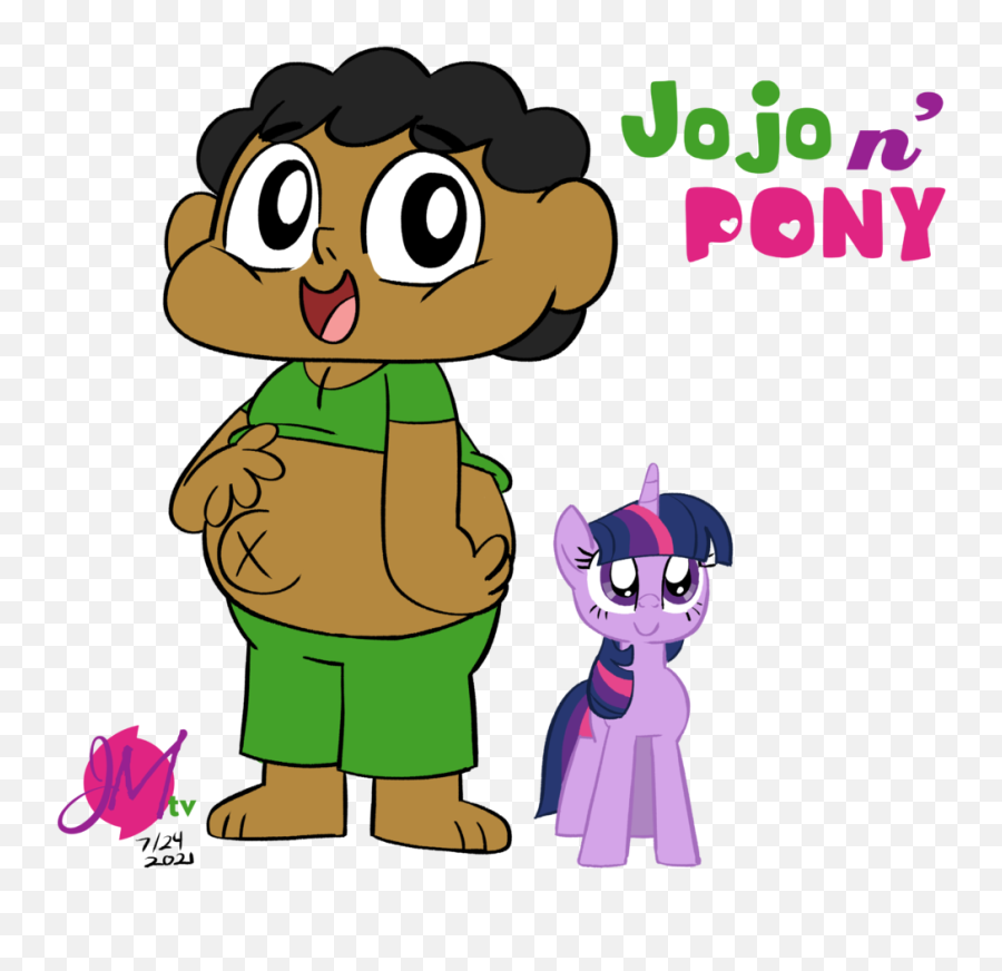 Jmtv Presents Jojo N Pony - Miscellaneous Fan Art Mlp Forums Emoji,Emoji Being Tickled