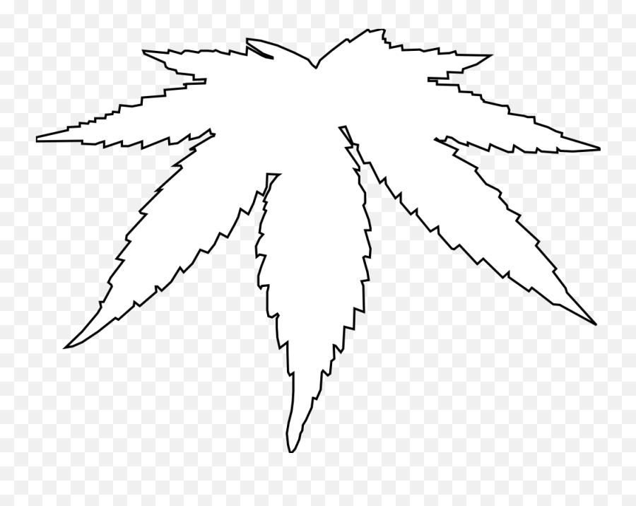 Pot Leaf Clip Art - Clipartsco White Marijuana Leaf Vector Emoji,Pot Leaf Emoji