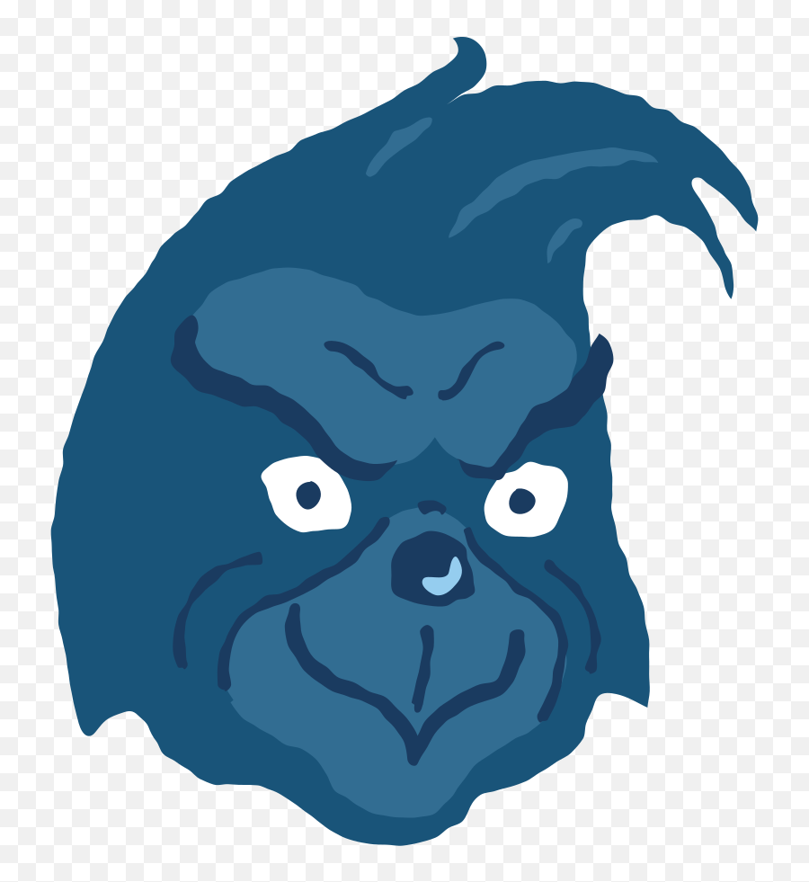 Style Grinch Head No Hat Satisfied Vector Images In Png And Emoji,Emojis Around Head Aesthetic