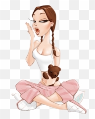 Sleepy Girl Psd Official Psds Emoji,Sleepy Woman Emojis