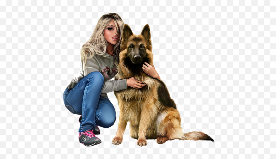 Girl And Dog Png Official Psds Emoji,Girl Dog Dog Emoji