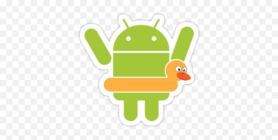 Android Stickers And T - Android Kotlin Coroutines Emoji,Android Emoji Shirt