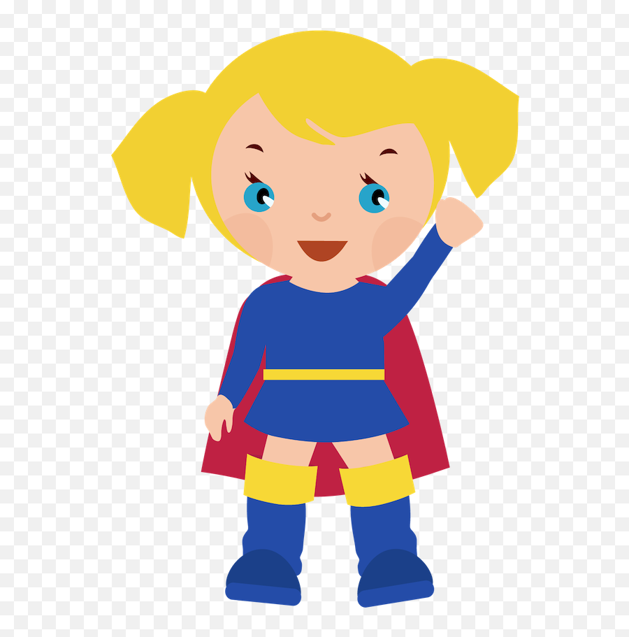 Superhero Super Hero Clip Art Black And White Free Clipart - Super Girl Clip Art Emoji,Superhero Cape Emoji