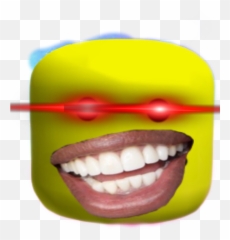 Noob Rblx Laser Eyes Sticker - Noob With Lazer Eyes Emoji,Laser Eyes Emoji