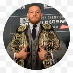 Conormcgregor Champion Mma Ufc Fight - Conor Mcgregor Ufc Belt Emoji,Conor Mcgregor Emoji
