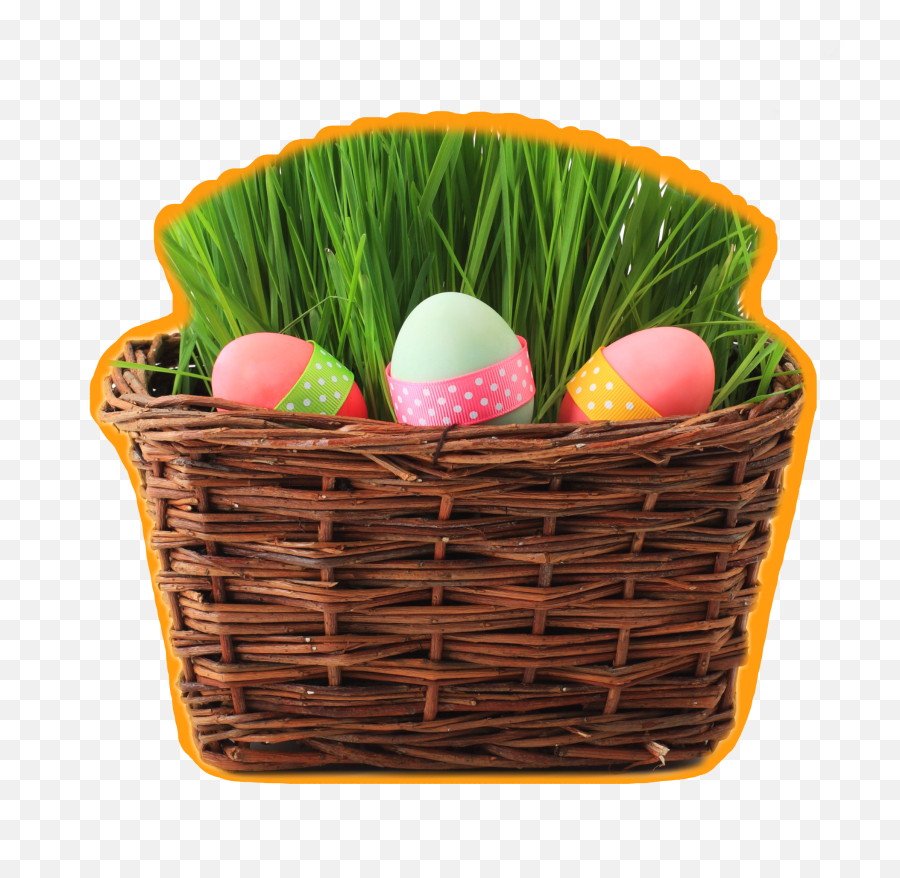 Ftestickers Basket Easter Eggs Sticker By Karik Hogal - Easter Basket Emoji,Basket Emoji