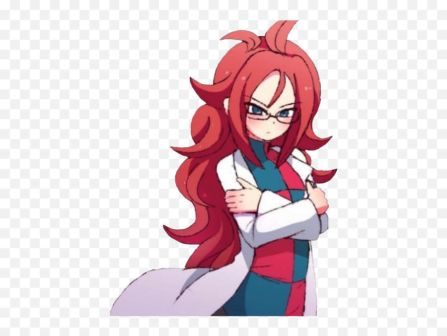 N21android21dragonballandroide21 - Fictional Character Emoji,Desi Emoji