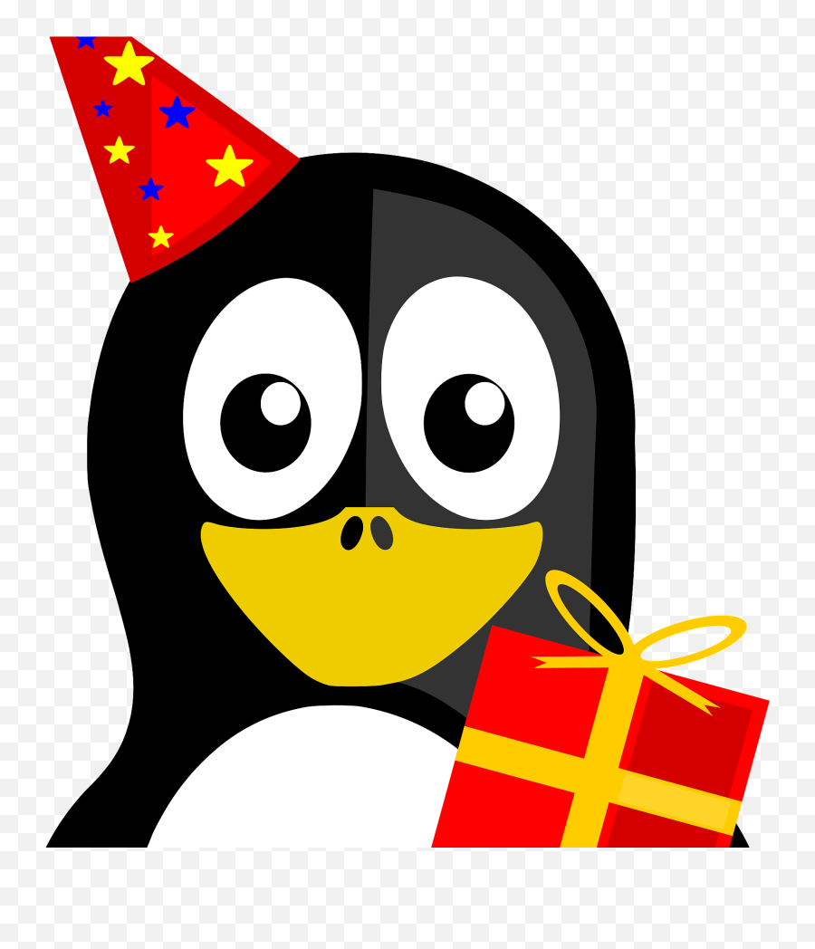 Happy Birthday Penguin Clipart - Penguin With A Roman Helmet Emoji,Happy Birthday Emoji Clipart