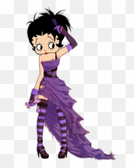 Steam Punk Bb Black Betty Boop Betty Boop Classic Betty Emoji,Steam Anime Emoticons