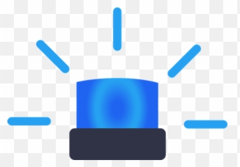 Blue Light Alarm Siren Rescue Fire - Blaulicht Clipart Emoji,Rescue Emoji