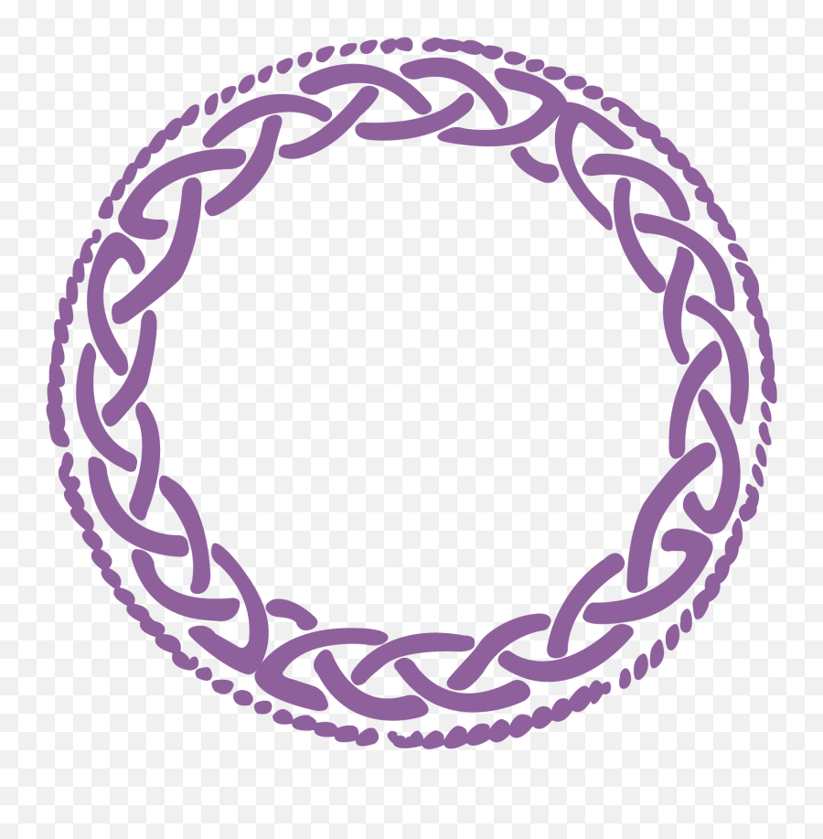 Celtic Circle Png Clipart - Viking Crow Emoji,Triquetra Emoji