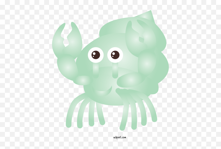 Animals Octopus Cartoon For Crab - Happy Emoji,Facebook Octopus Emoticon