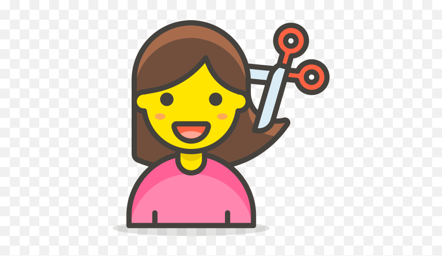 Woman Getting Haircut Free Icon Of 780 Free Vector Emoji - Woman Astronaut Icon Png,Women Emoji