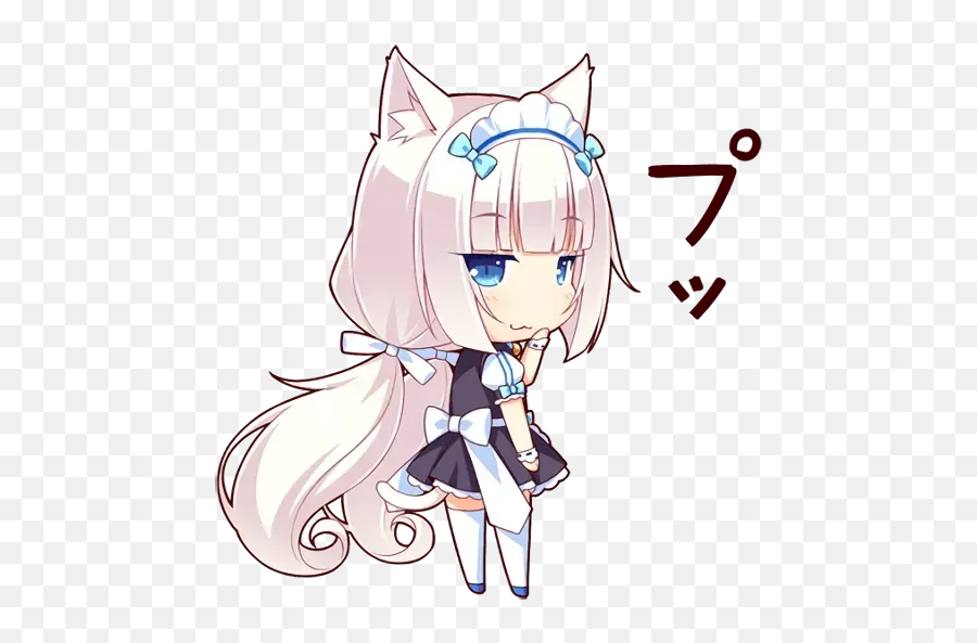 Nekopara Whatsapp Stickers - Nekopara Emotes Emoji,Nekopara Emoticons