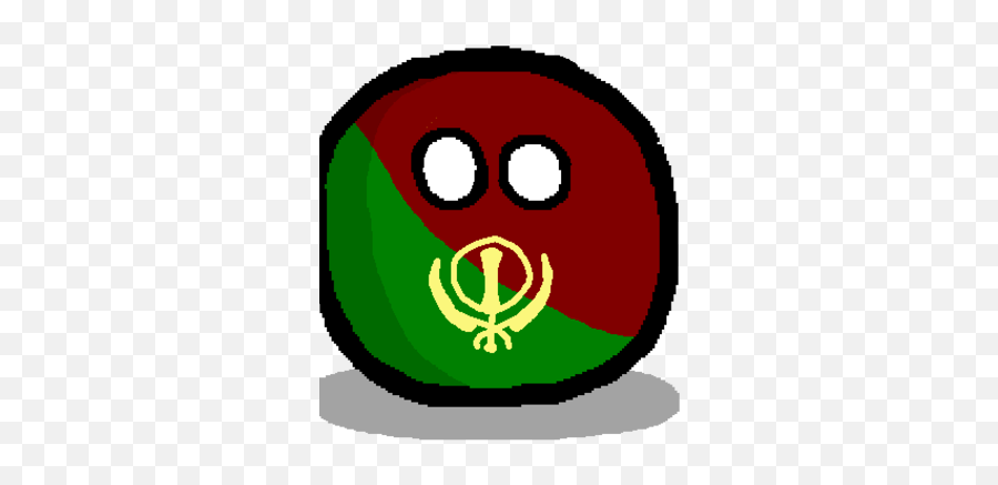 Punjabball - Punjab Countryball Emoji,Pakistan Flag Emoticon