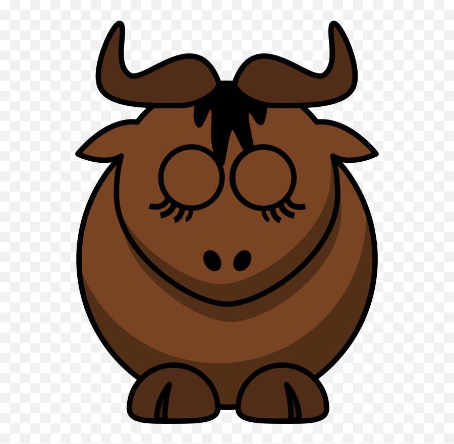 Clipart Sleeping Goat Picture 669172 Clipart Sleeping Goat - Buffalo Cartoon Transparent Png Emoji,Jeb Discord Emoji