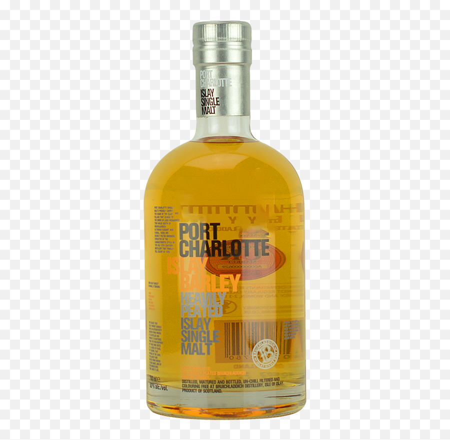 Personalised Port Charlotte Scottish Barley Whiskey 70cl - Solution Emoji,Whiskey Emojis