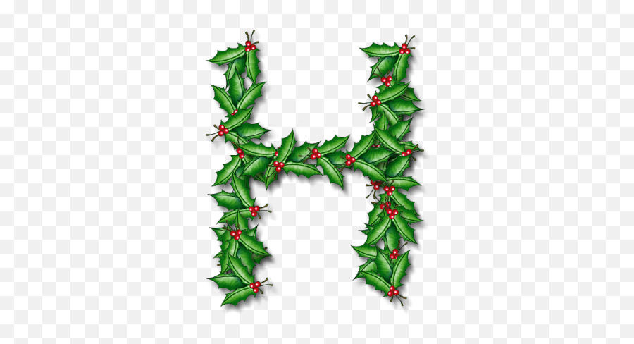 Christmas Alphabet Christmas - American Holly Emoji,Emotions Clip Cards Sseasons