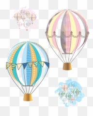 Download Flight Balloon Air Hot - Boy Hot Air Balloon Invitation Emoji,What Is The Pic Of An Airplane And Pencil With Note Paper For Emoji
