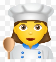 Woman Cook Icon - Emoji Detective,Chef Emoji