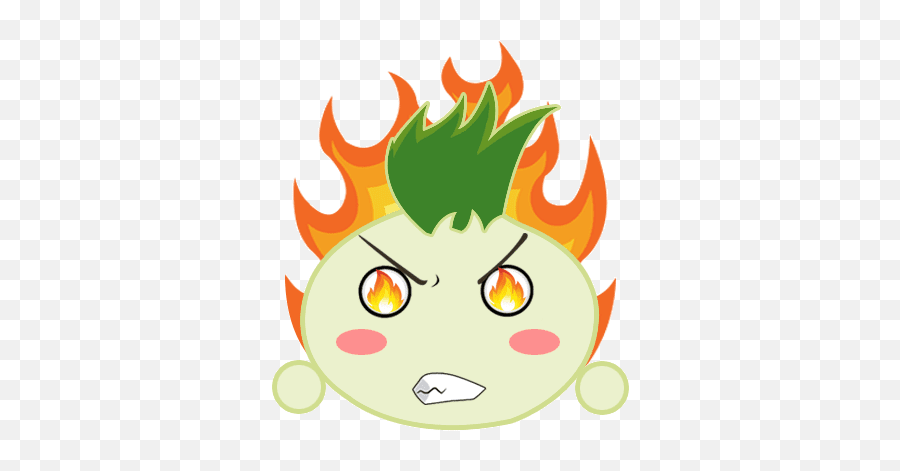 Chibi Onion - Happy Emoji,Onion Emoji